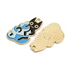 Plant & Animal Alloy Enamel Pendants FIND-N005-05C-G-2