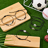 20Pcs 5 Styles Sport Theme Alloy Link Bracelets BJEW-GA0001-20-4