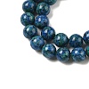 Natural Sesame Jasper/Kiwi Jasper Beads Strands X-G-L614-A01-01-4