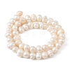Natural Cultured Freshwater Pearl Beads Strands PEAR-L034-16B-4