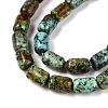 Natural African Turquoise(Jasper) Beads Strands G-G980-33B-4