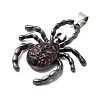 Halloween Alloy Enamel with Rhinestone Pendants FIND-Z098-02B-2