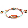 Evil Eye Cotton Cord Bracelets PW-WG911A8-05-1