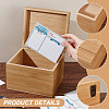 1Pc Bamboowood Boxes WOOD-NB0002-91-5