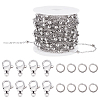 Beebeecraft DIY Chain Bracelet Necklace Making Kits DIY-BBC0001-10-1