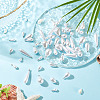 80Pcs 8 Styles ABS Plastic Pearl Pendants FIND-TA0010-50-6