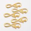 Tibetan Style Alloy Infinity with Hope Links connectors TIBE-S230-G-FF-1