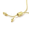 Rack Plating Brass Round Bead Slider Bracelets for Women LS-BJEW-M232-01G-A-4