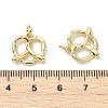 SHEGRACE Brass Micro Pave Cubic Zirconia Pendants XGRQ3P054-623G-3
