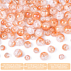3 Strands 3 Styles Electroplated Crackle Glass Beads Strands EGLA-YW0005-12A-3