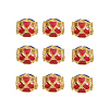Chinese Style Alloy Enamel Beads ENAM-L015-01A-G-2