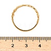 304 Stainless Steel Adjustable Open Cuff Rings for Women LS-RJEW-U060-03F-G-3
