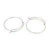 Adjustable Ion Plating(IP) 304 Stainless Steel Expandable Bangle Making LS-BJEW-L604-09M-2