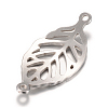 Tarnish Resistant 201 Stainless Steel Links connectors X-STAS-S059-19B-2