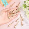DIY Alloy Bolo Tie Making Finding Kit FIND-CA0009-03KCG-3
