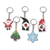 Christmas Theme Acrylic Charm Keychains KEYC-JKC00984-1