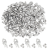 200 Sets 316 Surgical Stainless Steel Clip-on Earring Findings STAS-DC0011-89-1