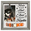 MDF Pet Photo Frames DIY-WH0525-018-1