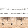 Anti-Tarnish Rhodium Plated Sterling Silver Necklaces X-STER-M034-32A-4