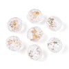 Handmade Foil Glass Beads FOIL-N029-10H-2