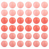 45Pcs 3 Colors Round Silicone Focal Beads SIL-TAD0001-01H-2