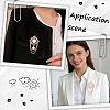 1Pc Flower ABS Plastic Imitation Pearl Brooches JEWB-CP0001-57A-5