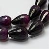 Natural Agate Beads Strands G-N0309-02-4