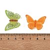 Opaque Resin Cabochons RESI-C078-02-3
