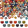 180Pcs 12 Colors Handmade Porcelain Beads PORC-PH0001-43-1