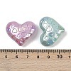 UV Plating Opaque Acrylic Beads MACR-L007-03C-3