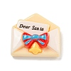 Christmas Opaque Resin Decoden Cabochons LS-RESI-U006-04I-1