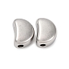304 Stainless Steel Beads STAS-C128-02B-P-1