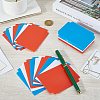 60 Sheets 3 Colors Plastic Playing Board Game Card Separator FIND-CP0002-77A-3