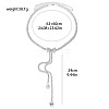 Bowknot Alloy Full Crystal Rhinestone Tassel Waist Belly Chains for Women FS-WG8B8BC-02-3