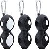 3Pcs 8-shape Silicone Silicon Golf Ball Cover AJEW-FH0002-06-1