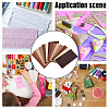 7Pcs Cotton Pure Color Fabric AJEW-WH0481-631D-5