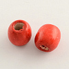 Dyed Natural Maple Wood Beads WOOD-Q007-12mm-07-LF-1