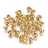 Brass Crimp Beads Covers KK-CJC0001-06A-G-1