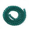 Transparent Glass Beads Strands GLAA-T032-T4mm-MD21-2