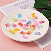 160Pcs 16 Style Opaque Flatback Resin Cabochons RESI-TA0001-34-8