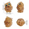 Crystal Owl Figurine Collectible JX545A-2