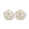 925 Sterling Silver Bead Caps STER-C007-04F-S-1
