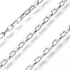 Tarnish Resistant 304 Stainless Steel Box Chains CHS-E018-04P-1