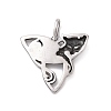 304 Stainless Steel Pendants STAS-J039-03AS-2