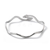 304 Stainless Steel Cuff Bangles for Women LS-BJEW-Z078-09P-3