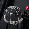 Alloy Rhinestone Mesh Headbands OHAR-WH20005-32P-3