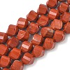 Natural Red Jasper Beads Strands G-C267-B22-2