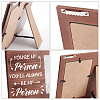 MDF Wood Photo Frames DIY-WH0231-070-4