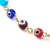 Brass Chain Pendant Necklace & Bracelets & Anklets Jewelry Sets SJEW-JS01201-10