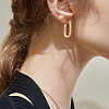 4 Styles Stainless Steel Huggie Hoop Earrings Sets for Women EJEW-SC0001-74-4